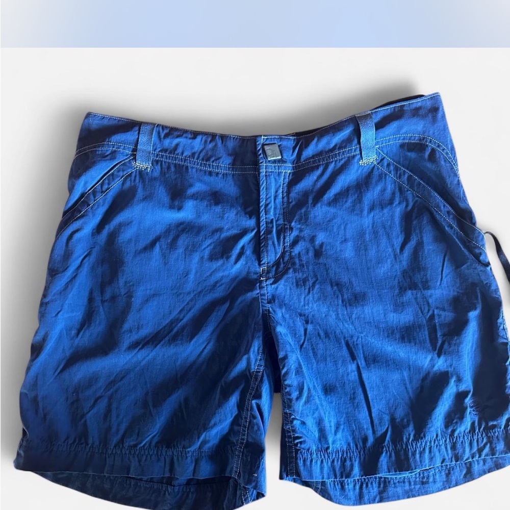 Mountain Hardwear Blue Cargo Shorts Lightweight Outdoor Wear